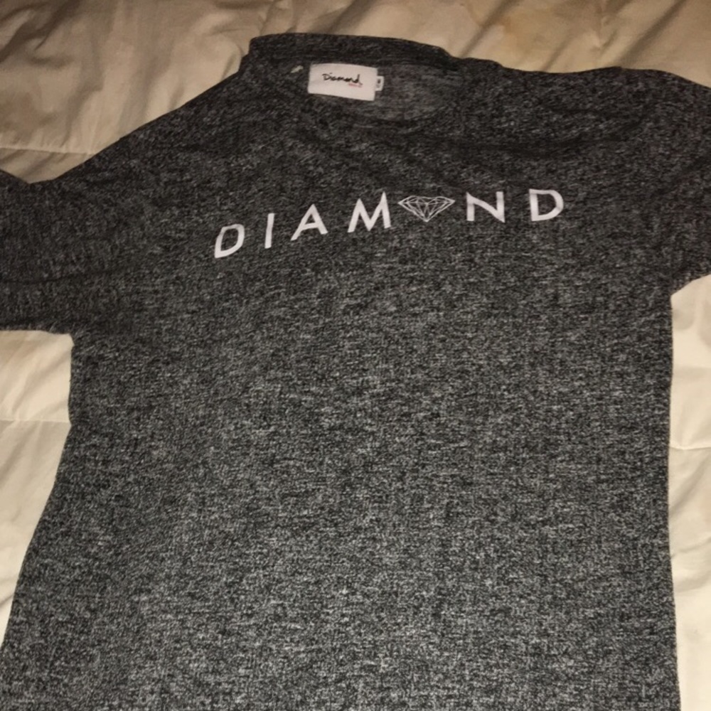 Diamond grey t shirt